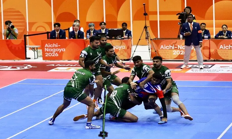 پاکستان کی کبڈی ٹیم نے ملائیشیا کے خلاف کامیابی حاصل کرلی، عاصم خان نے ایم ایم اے ایونٹ میں کانسی کا تمغہ جیت لیا