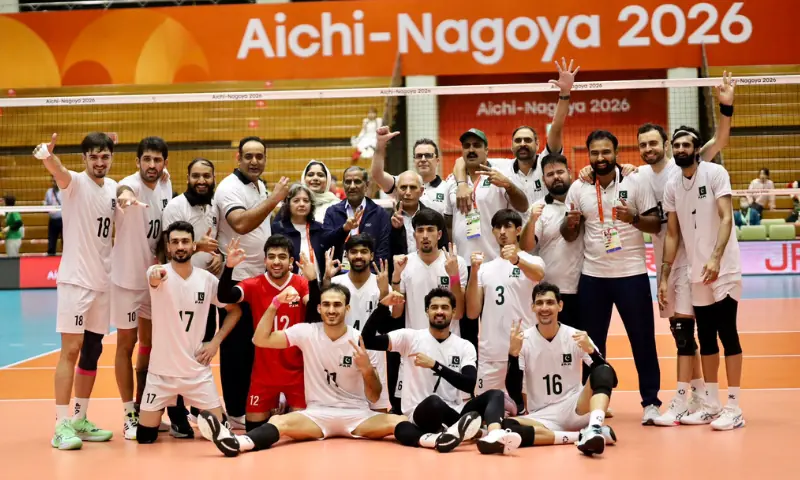 Pakistan beat India to reach volleyball semi finals