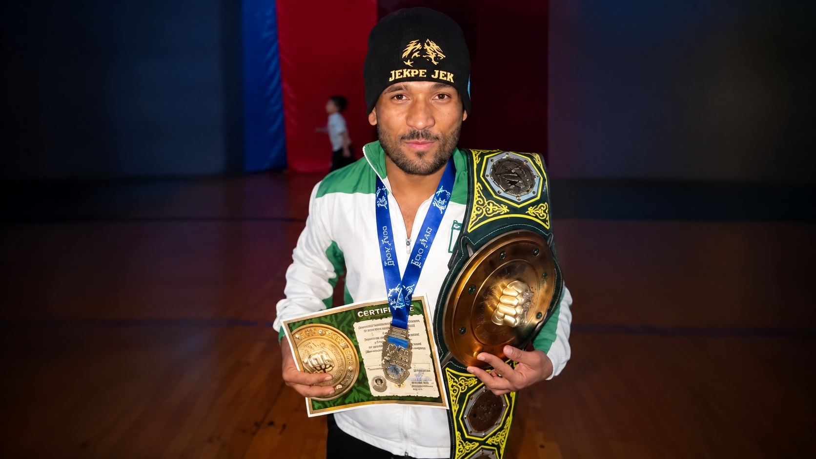 Balochistan's Sherbaz Marri wins gold at Kazakhstan MMA championship