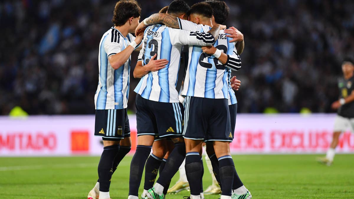 Argentina hit seven past Burkina Faso